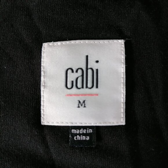 CAbi 3243 Womens Long Line Lagenlook Crossover Asymmetrical Blouse Top Size M - Picture 5 of 7